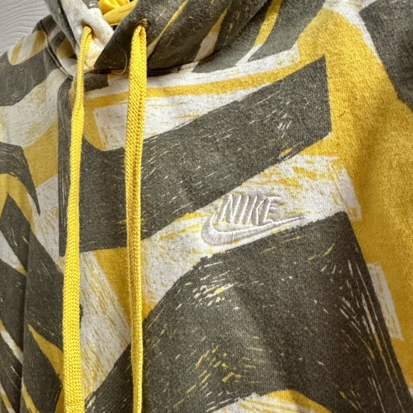 Nike Swoosh All Over Print Men's Hoodie Size Small - Picture 2 of 8